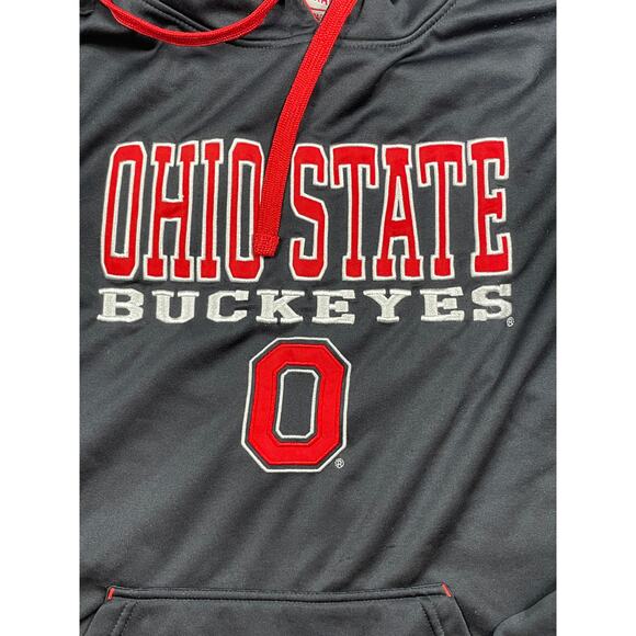 Scarlet & Gray Mens Size XL Ohio State Buckeyes Hoodie - Picture 7 of 11
